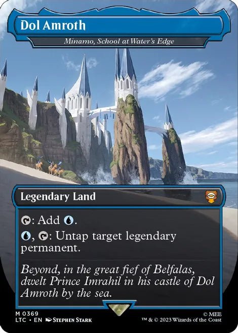 498460_1024x1024.jpg Dol Amroth - Minamo, School at Water's Edge (Surge Foil) - Commander: The Lord of the Rings: Tales of Middle-earth (LTC) - Image 1