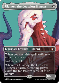 504172_in_1000x1000Small_1024x1024.png Ulamog, the Ceaseless Hunger (Textured Foil) - Commander Masters (CMM) - Image 1