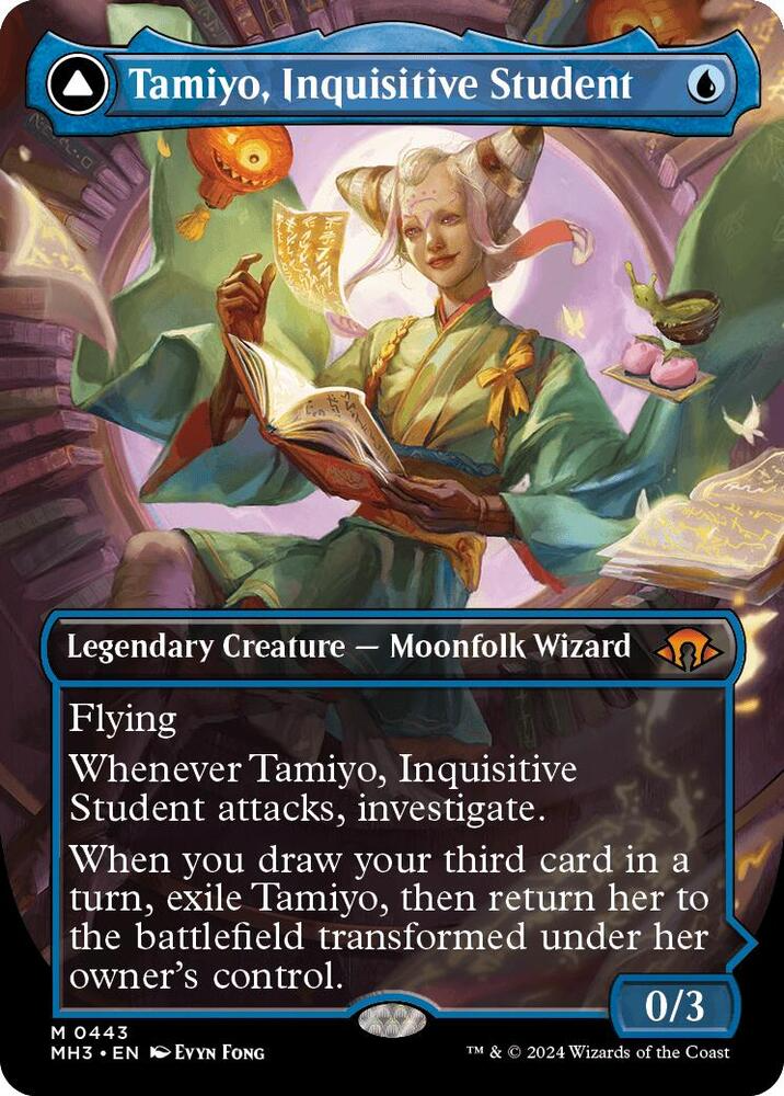 552353_in_1000x1000_754d5c7b-9dea-4980-8cba-e3fe8057fc8e_1024x1024.png Tamiyo, Inquisitive Student (Borderless) - Modern Horizons 3 (MH3) - Image 1