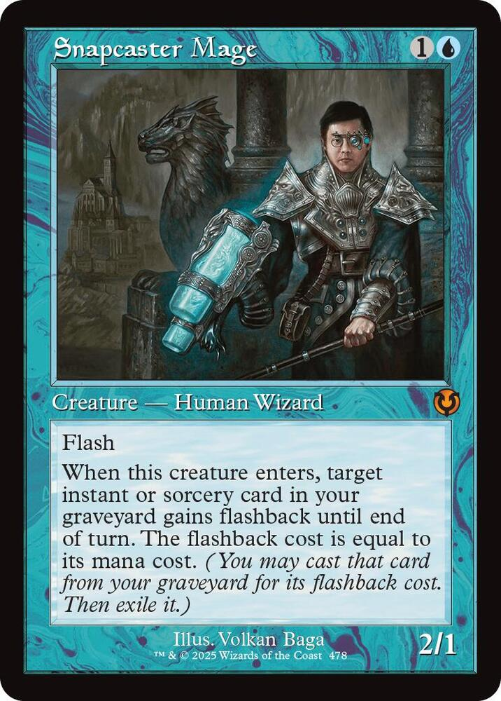 600452_in_1000x1000_3ec5d5f0-1e80-44a4-b483-0cdec7030408_1024x1024.png Snapcaster Mage (Retro Frame) - Innistrad Remastered (INR) - Image 1