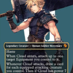 Cloud, Ex-SOLDIER (Borderless) - Commander: Final Fantasy (FIC)
