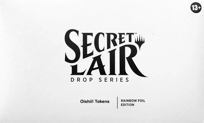 626612_in_1000x1000_894a064e-b709-4061-a884-78d179662eb2_1024x1024.png Secret Lair Drop: Oishii! Tokens - Rainbow Foil Edition - Secret Lair Drop Series (SLD) - Image 1