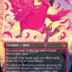 Traveling Chocobo (Borderless) (Neon Ink Pink) - Final Fantasy (FIN)