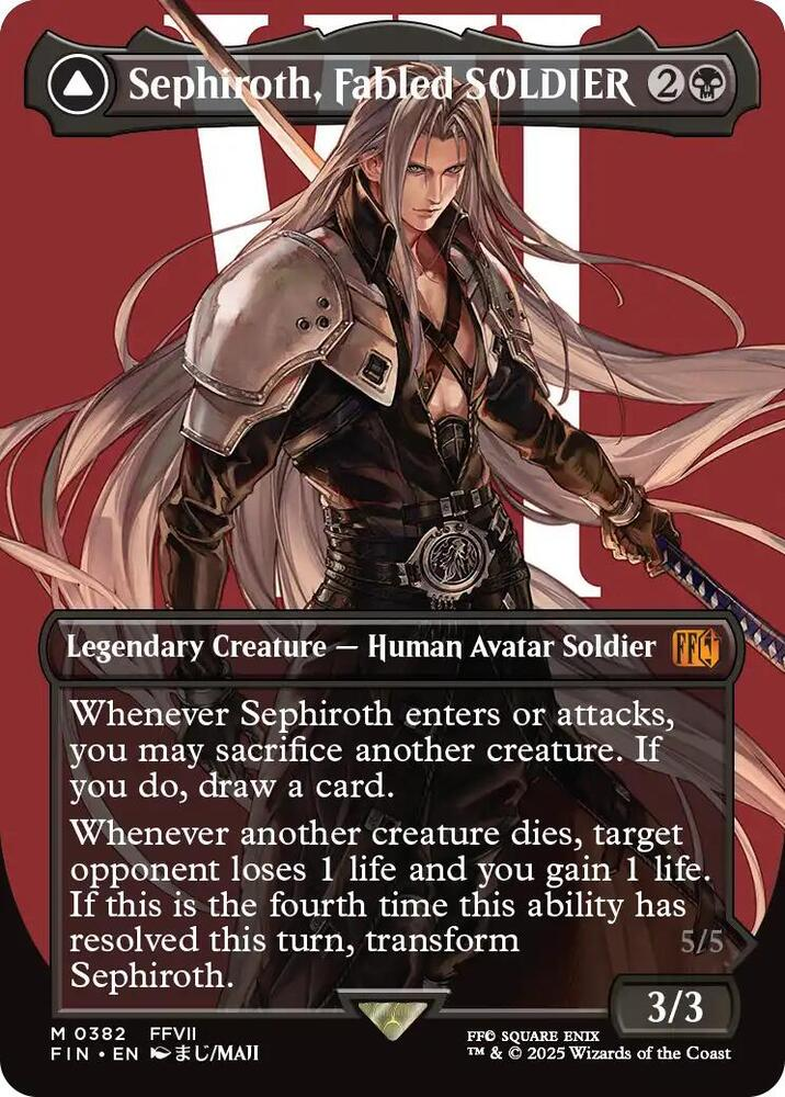 630968_in_1000x1000_401bbb11-2614-4bf6-a07b-40cd995d4d9e_1024x1024.png Sephiroth, Fabled SOLDIER (Borderless) (0382) - Final Fantasy (FIN) - Image 1