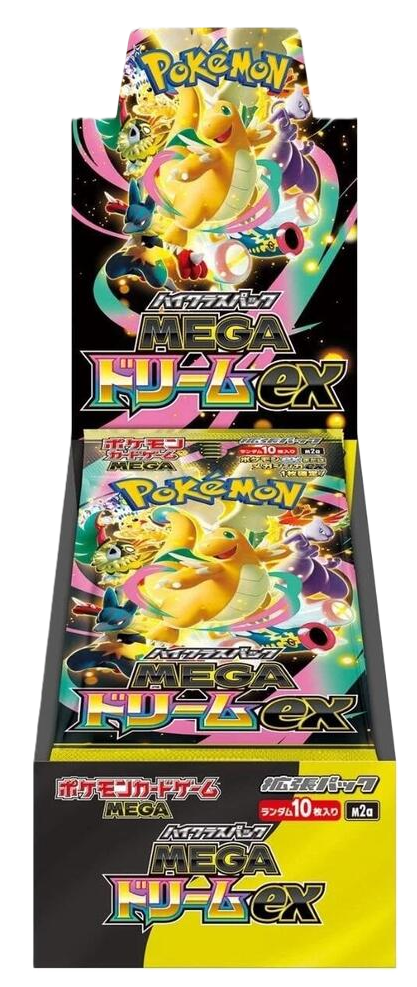 666254_in_1000x1000_122ec157-14c2-4c74-bd8c-85231c184c4c_1024x1024.png Mega Dream ex Booster Box (Japanese) - Image 1