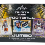 2025 Leaf Trinity Football Hobby Jumbo Box