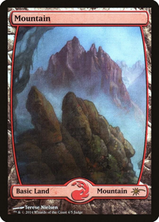 92162_in_1000x1000Small_1024x1024.png Mountain - Full Art (4) - Judge Promos (JDG) - Image 1
