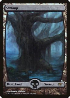 92166_in_1000x1000Small_1024x1024-1.png Swamp - Full Art (3) - Judge Promos (JDG) - Image 1