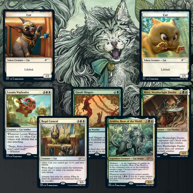 97868e67624beab14be6d630034e1222_636_KR_1024x1024.jpg Secret Lair Drop: OMG KITTIES! - Traditional Foil Edition - Image 1