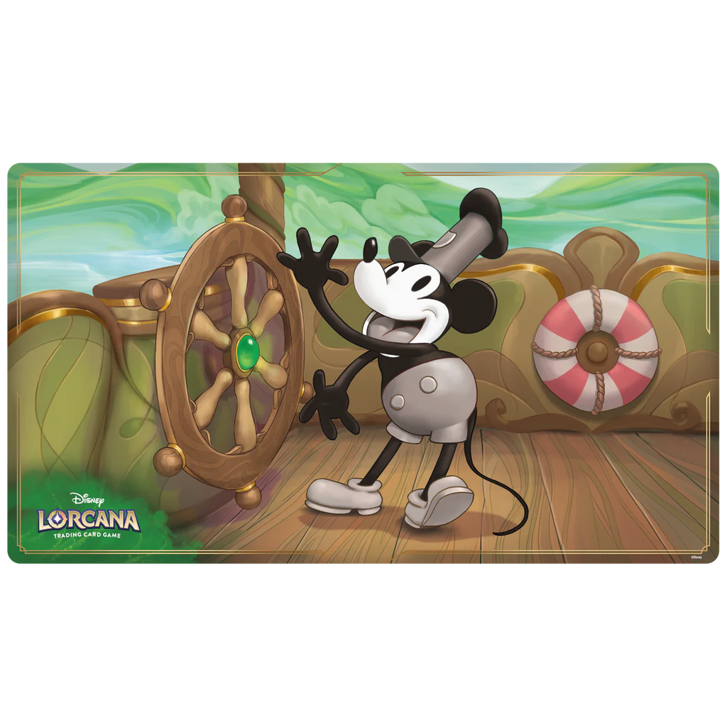 982230_DLC_S1_INT03_MediaAlerts_Playmat_Mickey_1_1024x1024.png Disney Lorcana - Mickey Mouse - Ravensburger Playmats (RP) - Image 1