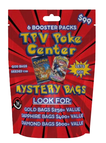 99_ee581ddc-9fd2-42ca-b2ec-1a22b0398f0f_1024x1024.png Pokemon $99 Mystery Bag by TPV Poke - Includes 6 PACKS - Image 1
