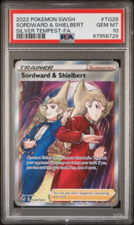 A4SiY25TxkqCwHYKdn2jYASmall_1024x1024.png Sordward & Shielbert TG28 - Silver Tempest - 2022 Pokémon - PSA 10 - Image 1