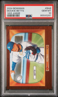 BETTSSmall_1024x1024.png 2024 Topps Bowman - Mookie Betts BA-8 - 55 Design Anime - PSA 10 - Image 1