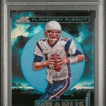 2024 Topps Cosmic Chrome Football - Tom Brady TB - Planetary Pursuit Uranus - PSA 10