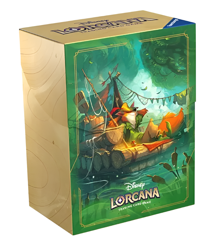 DisneyLorcanaDeckBox-RobinHood_1024x1024.png Disney Lorcana - Deck Box - Robin Hood - Image 1