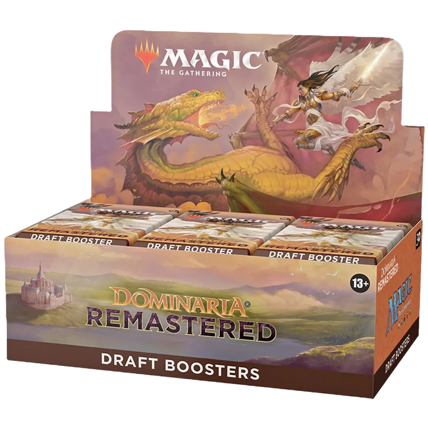 DominariaRemastered-DraftBoosterBox-DominariaRemastered_DMR_1024x1024.png Dominaria Remastered Draft Booster Box - Image 1
