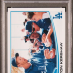 2013 Topps Baseball - Clayton Kershaw 22 - Signing Autographs - PSA 10