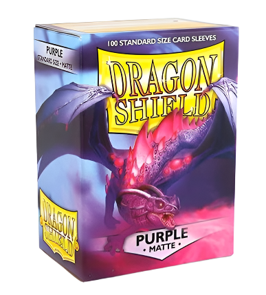 FFGDSH108_l_1024x1024.png Dragon Shield Sleeves: Purple Matte (Box Of 100) - Image 1