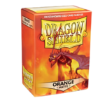 Dragon Shield Sleeves: Orange Matte (Box Of 100)