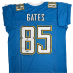 Antonio Gates Autographed Signed San Diego Blue Football Jersey (Beckett)