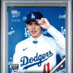 2024 Topps Now - Roki Sasaki OS-16 - Off Season Purple /25 - PSA 10