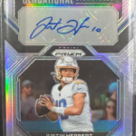 2022 Panini Prizm Football - Justin Herbert SS-JH - Sensational Signatures /35