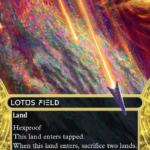 Lotus Field (0113) (Borderless) (Galaxy Foil) - Edge of Eternities: Stellar Sights (EOS)