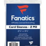 Fanatics Soft Card Sleeves (100 Count)