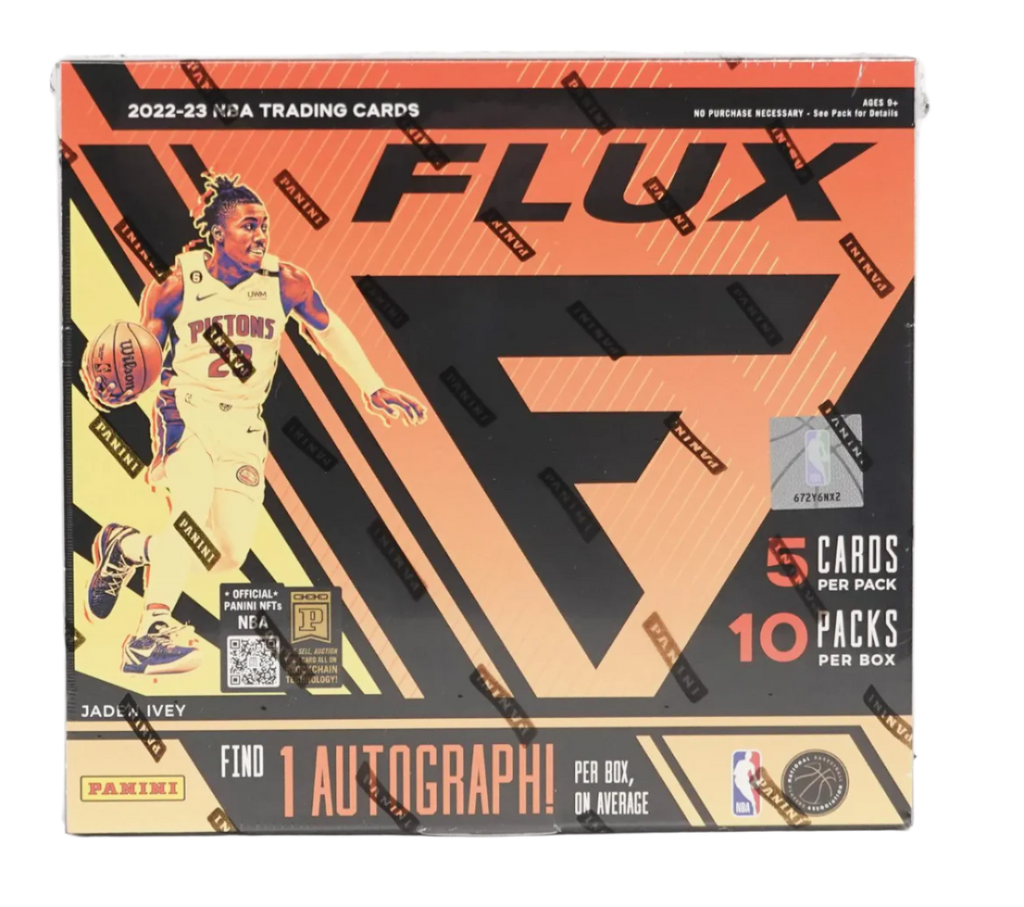 Screenshot2023-10-31144904_1024x1024.png 2022-23 Panini Flux Basketball Hobby Box - Image 1