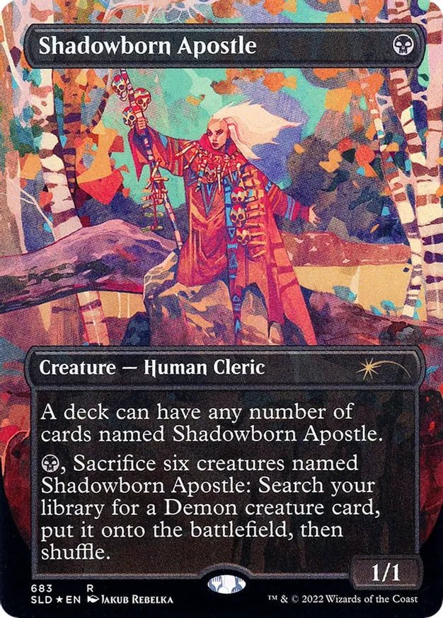 ShadowbornApostle_1024x1024-1.jpg Shadowborn Apostle (683) (Foil) - Secret Lair Drop Series (SLD) (Condition: Near Mint) - Image 1