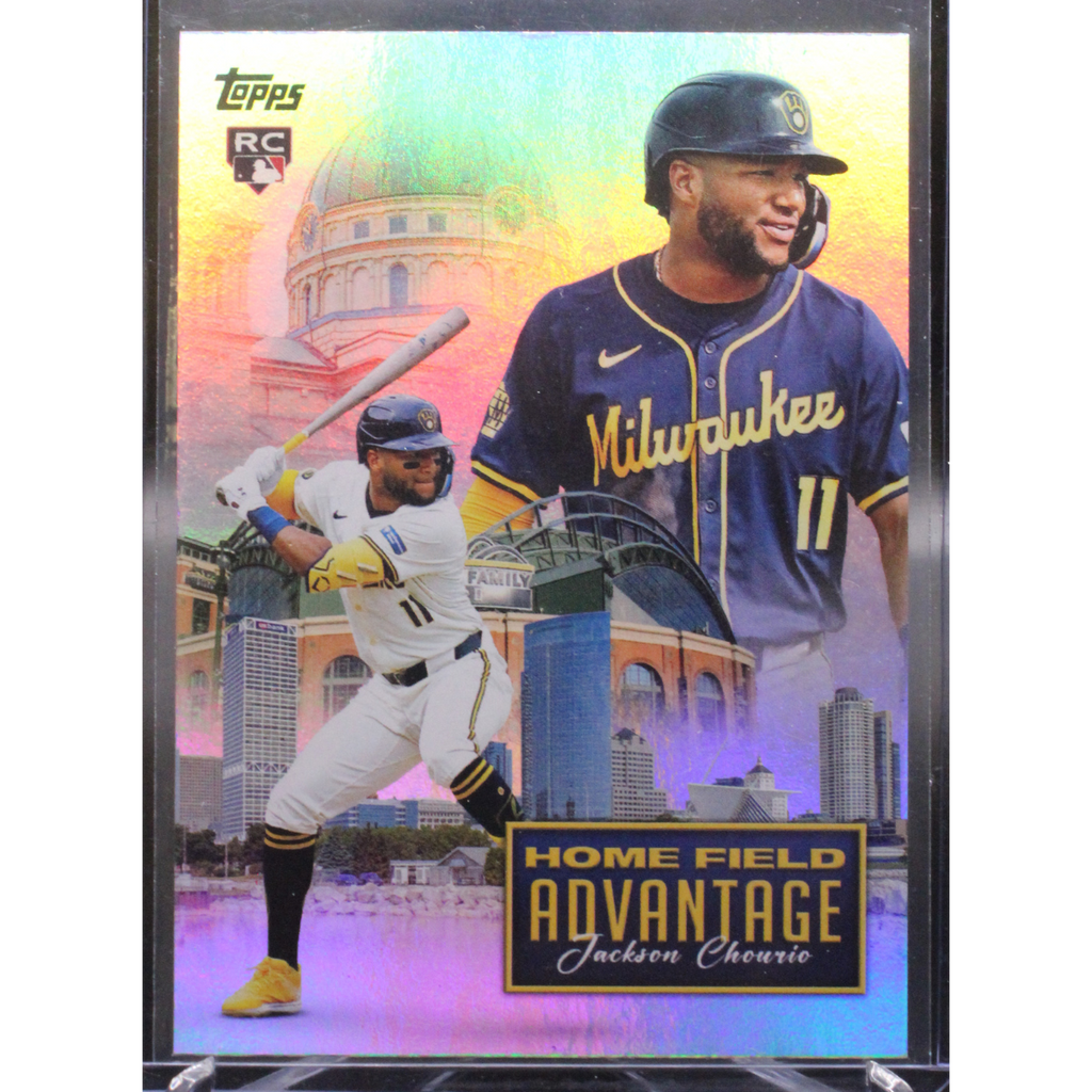 StoreSlabUploads-2024-12-11T131113.954_1024x1024-1.png 2024 Topps Update - Jackson Chourio HFA-22 - Home Field Advantage - Image 1