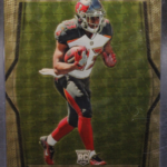 2017 Panini Prizm Football - Jeremy McNichols 208 - Gold Vinyl /5