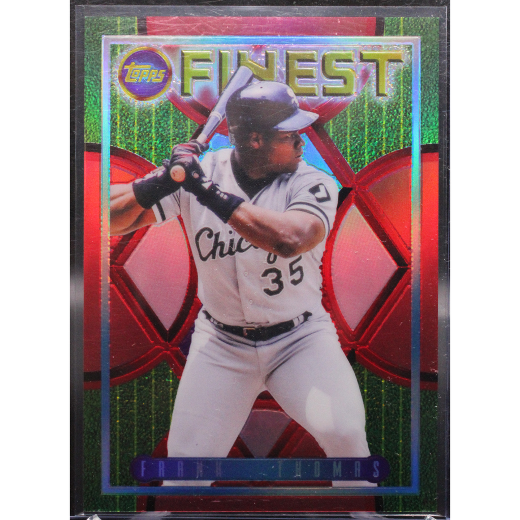 StoreSlabUploads_43_00d0dcb9-1dda-4eb4-a652-5b6e60350500_1024x1024.png 2022 Topps Finest Flashbacks - Frank Thomas 204 - Red /5 - Image 1