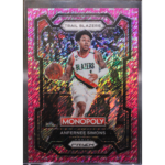 2023 Panini Prizm Monopoly - Anfernee Simons 74 - Pink Millionaire /5