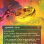 The One Ring (Borderless Foil) (LTR Bundle) - Unique and Miscellaneous Promos (UMP)