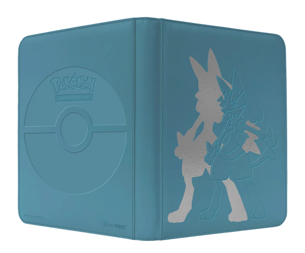 UltraProZipperedPROBinder9-PocketPokemonEliteSeriesLucario_c2c4afbb-adf7-4361-8c1c-91f7498af73f_1024x1024.png Elite Series - Lucario 9 Pocket Pro Binder (Ultra PRO for Pokemon) - Image 1