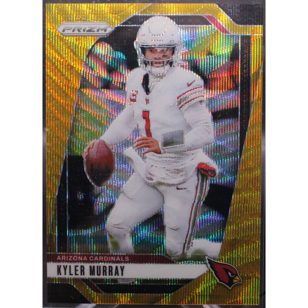 WebsiteImageUploads-2025-06-03T103222.757_1024x1024.png 2024 Panini Prizm Football - Kyler Murray 1 - Gold Wave /10 - Image 1