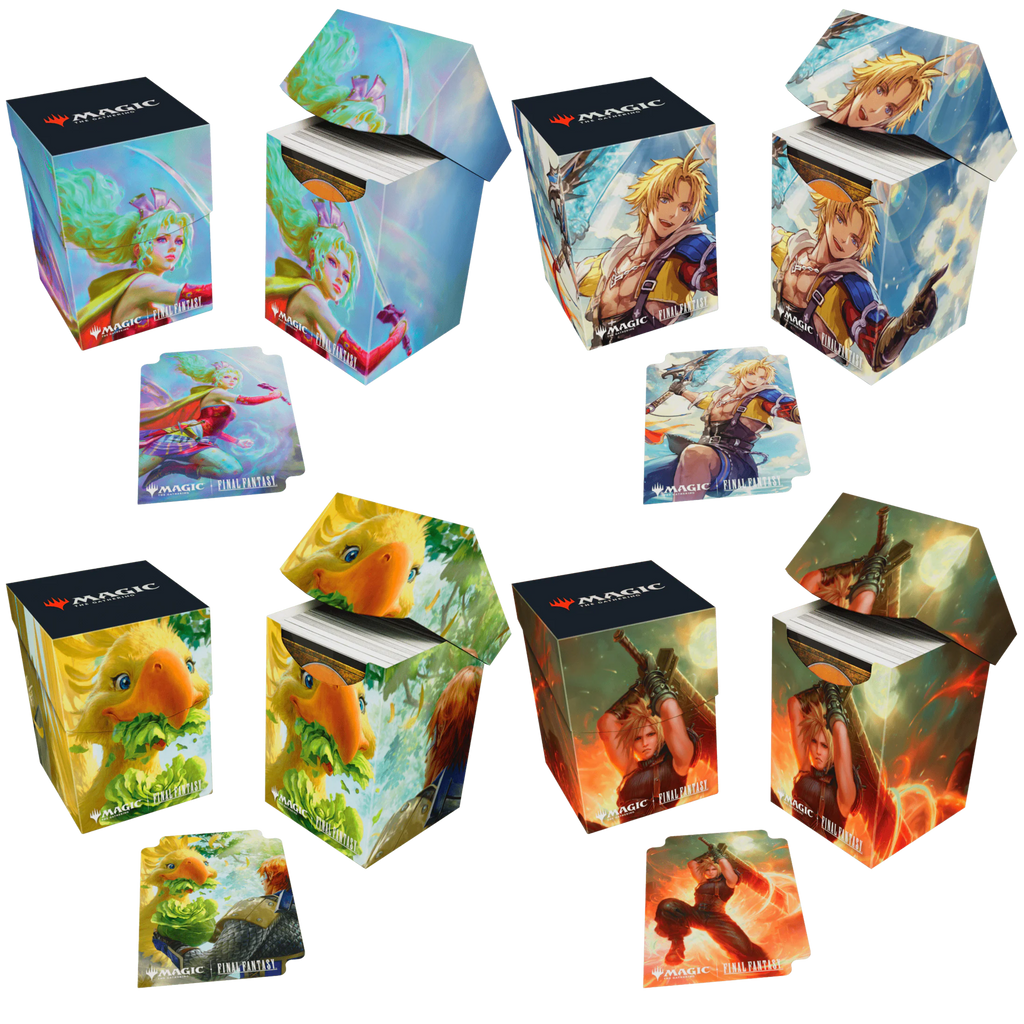 WebsiteImageUploads-24_1024x1024.png Ultra Pro Deckbox: PRO 100 - Magic: The Gathering - Final Fantasy - Image 1