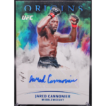 2022 Panini Chronicles UFC -  Jared Cannonier OA-JCN - Teal Ice 1/1