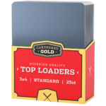 Cardboard Gold: 35pt Toploaders (25 count)
