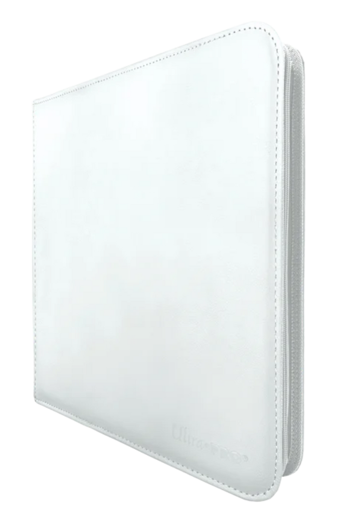 WebsitePNG_13_6e15ecf6-9a48-4895-9125-a8aaa7c8797f_1024x1024.png Vivid 9-Pocket Zippered PRO Binder White - Ultra Pro Storage Albums - Image 1