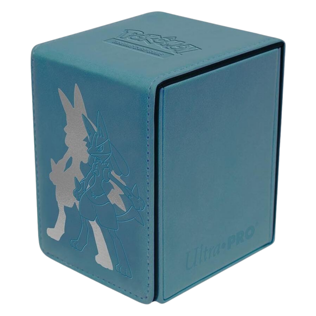 WebsitePNG_27_1024x1024.png Elite Series - Lucario Alcove Flip Deck Box (Ultra PRO for Pokemon) - Image 1