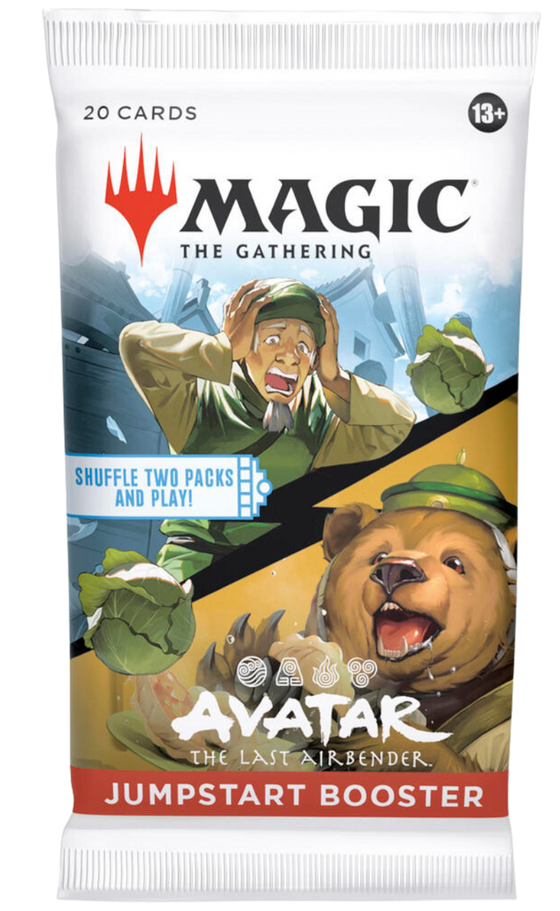 WebsitePNG_54_a78ac110-2e9b-4804-abd8-16fd70a26aa5-Copy_1024x1024.png Magic: The Gathering Avatar The Last Airbender Jumpstart Booster Pack - Image 1