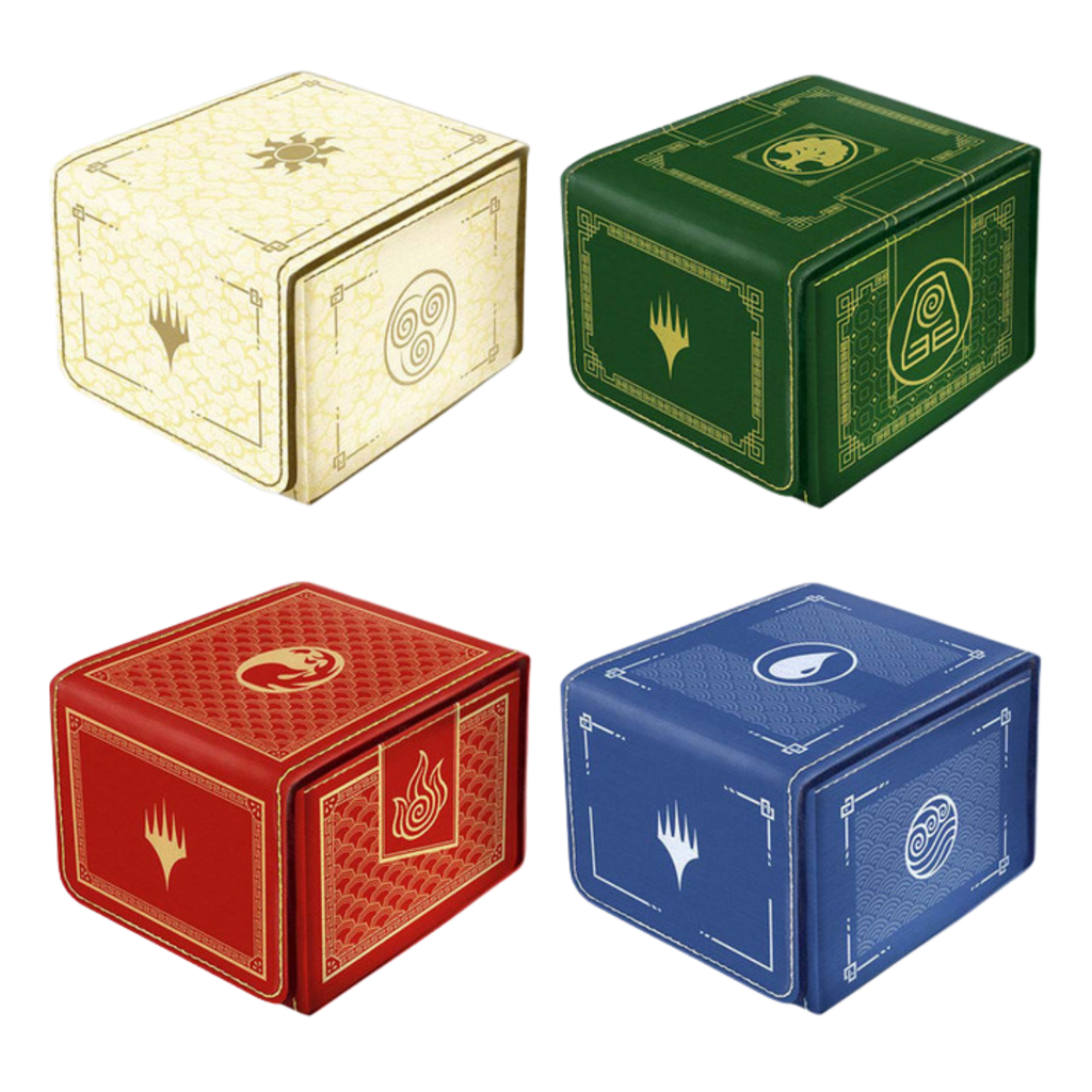 WebsitePNG_68_bcfa7d8a-732a-46ea-95fa-a8eb8dc10bcf_1024x1024.png Gatherers' Tavern Domaru Deck Box: MTG - Avatar the Last Airbender - Image 1