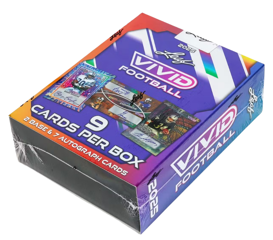 WebsitePNG_6_75e02fb5-c38a-4968-a256-201bb23c8ad9_1024x1024.png 2025 Leaf Vivid Football Hobby Box - Image 1