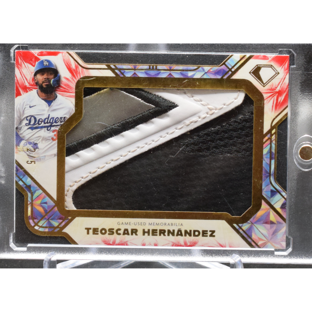 WebsitePNG_7_a04dd191-8aa6-404d-ad4e-16314ccc1714_1024x1024.png 2025 Topps Diamond Icons Baseball - Teoscar Hernandez PPR-TH - Preeminent Pieces Relic /5 Game used cleat - Image 1