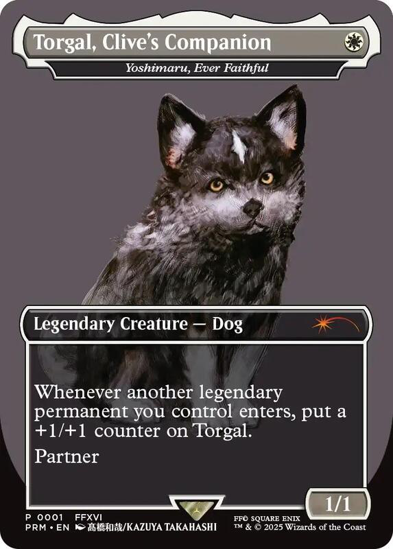 Yoshimaru_1024x1024.png Torgal, Clive's Companion - Yoshimaru, Ever Faithful (MagicCon: Las Vegas 2025) - MagicFest Cards (MFP) - Image 1