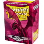 Dragon Shield Sleeves: Magenta Matte (Box Of 100)