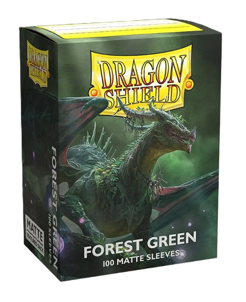 atm11056_1_1024x1024.png Dragon Shield Sleeves: Forest Green Matte (Box Of 100) - Image 1