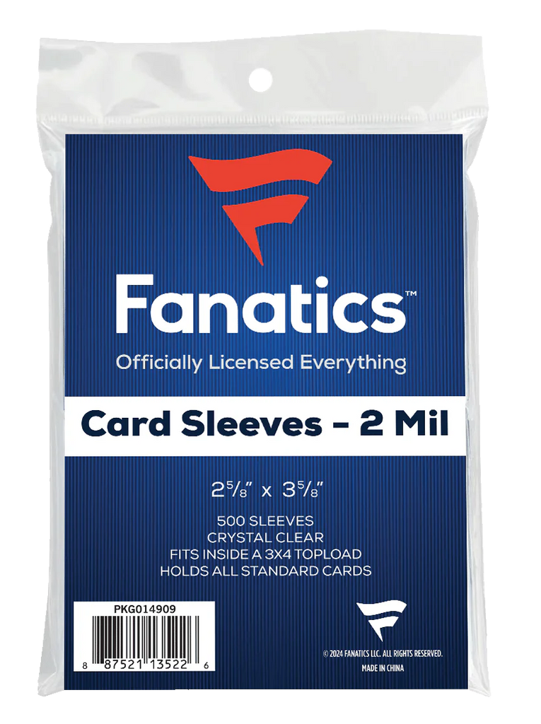 c521a04e4b3f59ad2f64e4f7b6ff87f6832bfb36_blob_1024x1024.png Fanatics Soft Card Sleeves (500 Count) - Image 1